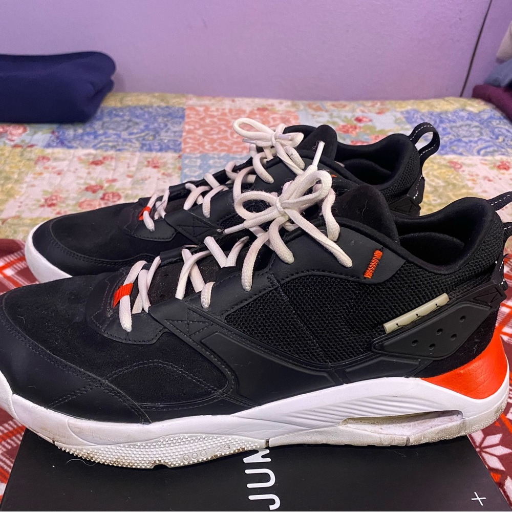 Air Jordan NFH bred black-red-white shoes size 12.